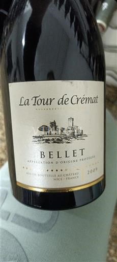 Provence Bellet La Tour de Crémat 2009