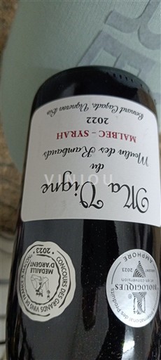 Sud-Ovest Côtes de Gascogne Domaine Les Grandes Vignes Ma Vigne du Moulin des Rambauds 2022