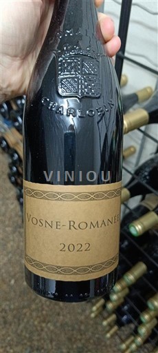 Rượu vang Rouge sec Charlopin 2022 Pháp Bourgogne Vosne-romanée AOC