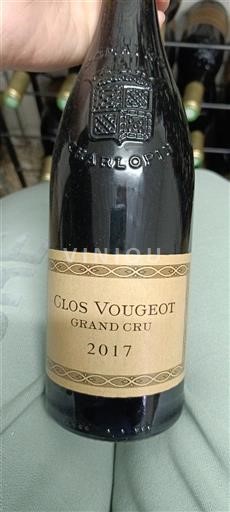 Бургундія Кло-де-Вужо Grand Cru Charlopin 2017