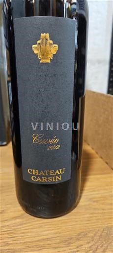 Бордо Кадильяк-Кот-де-Бордо Château Carsin 2012 2012