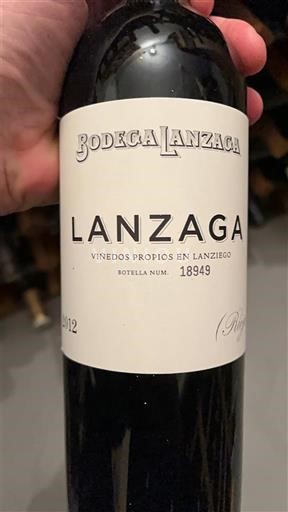 La Rioja Rioja Bodega Lanzaga Lanzaga 2012