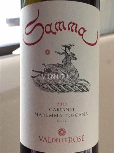 Тоскана Маремма Val delle Rose Samma 2015