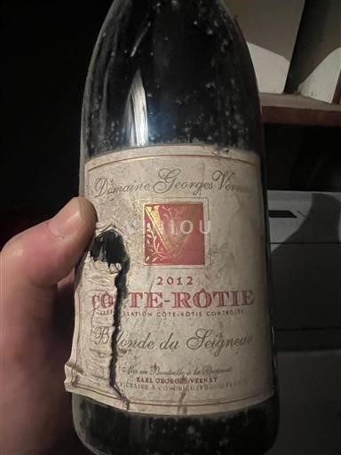 Rona dolina Côte-rôtie Domaine Georges Vernay Blonde du Seigneur 2012