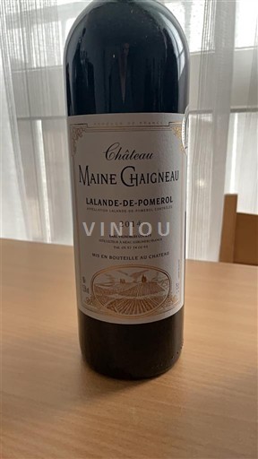 Bordeaux Lalande-de-Pomerol Château Maine Chaigneau 2014