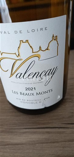 Луарська долина Валансе Vignoble R Les Beaux Monts 2021
