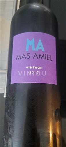 Руссільон Морі Mas Amiel Vintage 2012