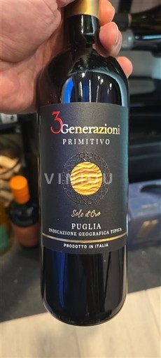 Apulia Wines Unspecified 3 Generazioni Sole d'Oro 2025