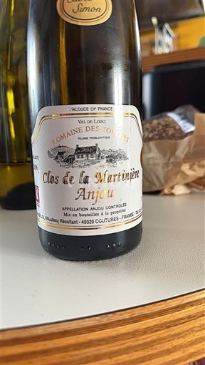 Vale do Loire Anjou Domaine S Touches Clos de la Martinière 2006