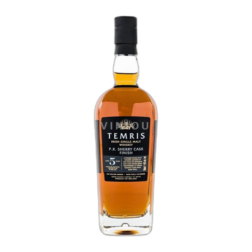 Viski Single Malt Whisky TEMRIS Single Malt Irish Whiskey PX 5YO Temris 5a Irlanti Leinster