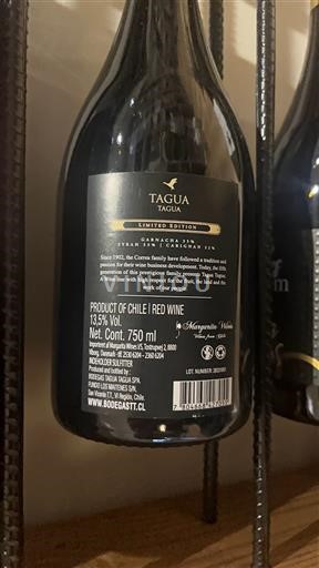 Valle del Maule Tagua Tagua Limited Edition Gran Reserva Senza annata