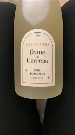 Champagne Champagner Dame de Carreau Blancs Vrais 2018
