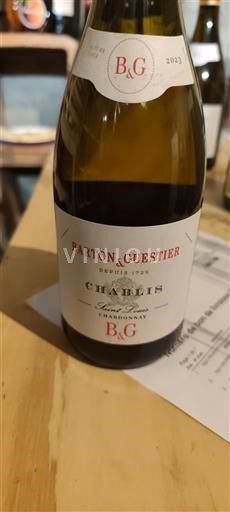 Бургундія Chablis Barton & Guestier 2021