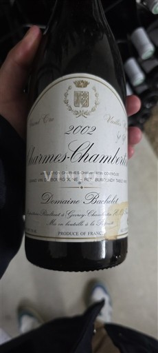 Burgundy Charmes-Chambertin Grand Cru Domaine Bachelet 2002