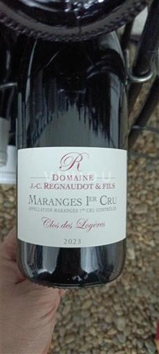 Бургундія Маранж Premier Cru Domaine J.-C. Regnaudot & Fils Clos des Loyères 2023