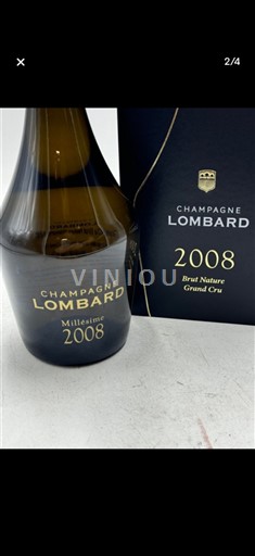 Champagne Champagner Grand Cru Champagne Lombard Brut Nature Grand Cru 2008