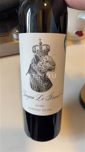 Vina Rouge sec Jaujaù Le Grand Château Jau 2022 Francija Roussillon Côtes du Roussillon Villages AOC
