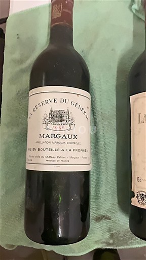 Бордо Марго Château Palmer La Réserve du Général 1981