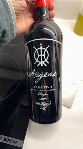 Апулія Примітиво ді Апулія Girolamo Argese 2023