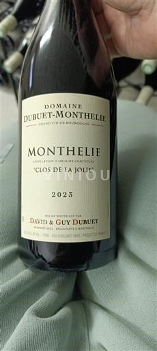 Bourgogne Monthélie Domaine Buet-Monthelie Clos de la Jolie 2023