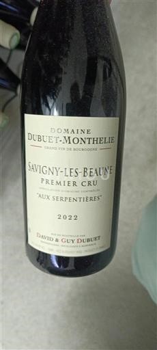 Bourgogne Savigny-lès-Beaune Premier Cru Domaine Buet-Monthelie Aux Serpentières 2022