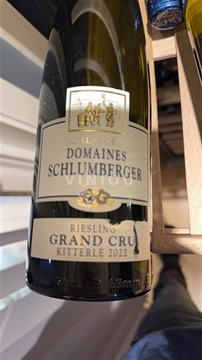 Vin Blanc sec Kitterlé Domaine Domaines Schlumberger 2022 France Alsace AOC Grand Cru