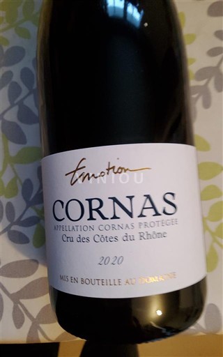 Rhône Valley Cornas Emotion 2020
