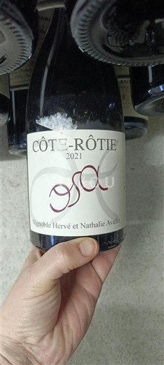 Rona dolina Côte-rôtie Vignoble herve et nathalie avallet Osa 2021