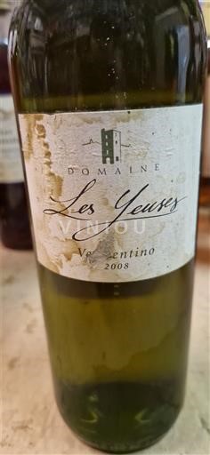 Languedoc a Roussillon Pays d'Oc Domaine Les Yeuses Vermentino 2008
