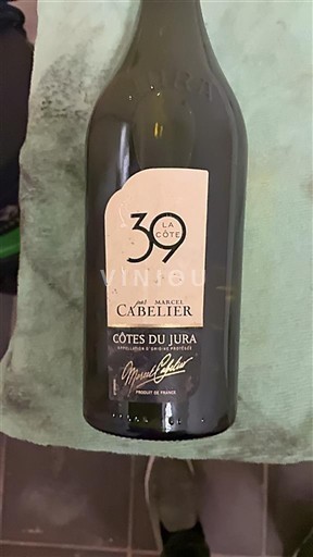 Jura Côtes-do-jura Marcel Cabelier La Côte 39 Não Sazonado