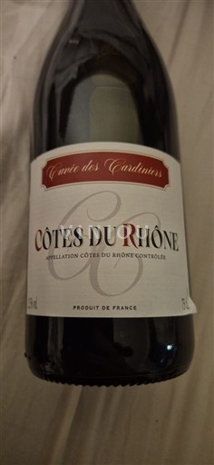 Údolí Rhôny Côtes-du-Rhône Comte des Cardiniers Neročník