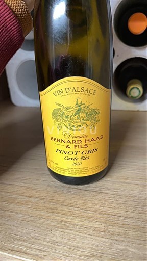 Elzas Domaine Bernard Haas & Fils Élia 2020