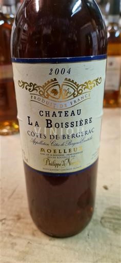 Sud-Ouest Côtes-de-bergerac Château La Boissière 2004