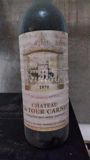 Bordeaux Haut-Médoc Grand Cru Château La Tour Carnet 1970