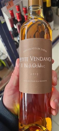 Sudoeste Saussignac Petite Vendange 2013