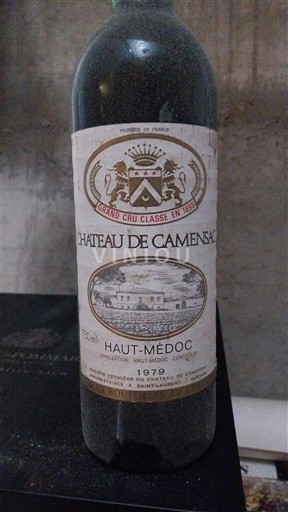 Bordeaux Haut-Médoc Grand Cru Château Camensac 1979
