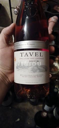 Thung lũng Rhône Tavel Cave d'Augustin Florent 2022