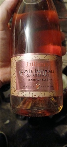 Valle del Ródano Clairette de Die Jaillance Impériale Tradition Rosé Sin añada