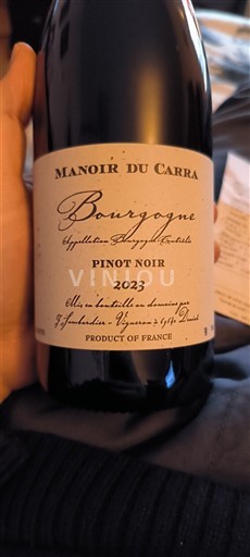 Bourgogne Manoir du Carra 2023