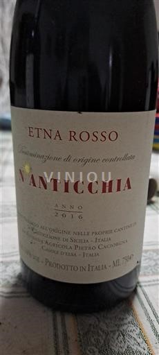 Sicilia Non specificato Pietro Caciorgna N'Anticchia 2016