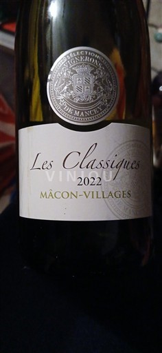 Bourgondië Mâcon en mâcon-dorpen Union des Vignerons Associés du Mâconnais Les Classiques 2022