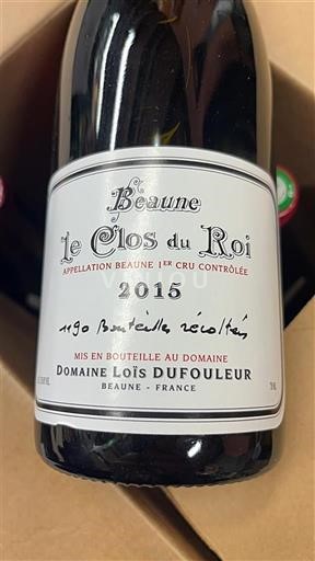 Бургундія Не вказано Premier Cru Domaine Loïs Dufouleur Le Clos du Roi 2015