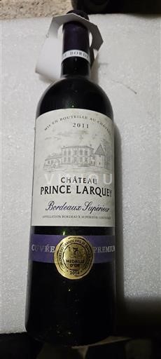 Bordeaux Bordeaux Supérieur Château Prince Larquey Premium 2011