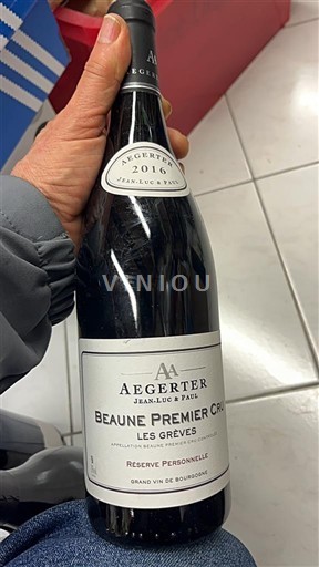 Burgund Beaune Premier Cru Aegerter Jean-Luc & Paul Réserve Personnelle 2016