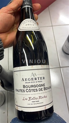Бургундія Не вказано Aegerter Jean-Luc & Paul Les Belles Roches 2017