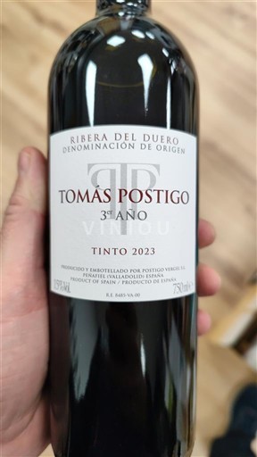 Vinhos Rouge sec 3er Año Tomas Postigo 2023 Espanha Castela e Leão Ribera del Duero DO