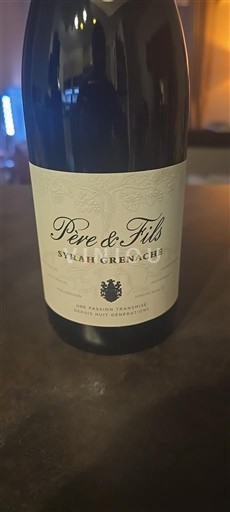 Languedoc a Roussillon Pays d'Oc Père & Fils Syrah Grenache 2024