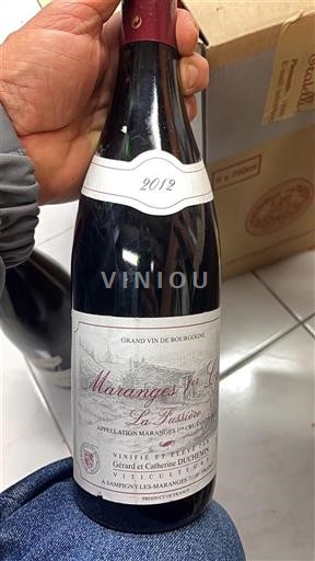 Borgogna Non specificato Premier Cru Gérard et Catherine Doreau La Fussière 2012