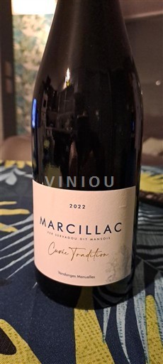 Lounais-Ranska Marcillac Les Vignerons du Vallon Tradition 2022