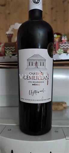 Bordeaux Médoc Château Gemeillan L’Authentique 2018